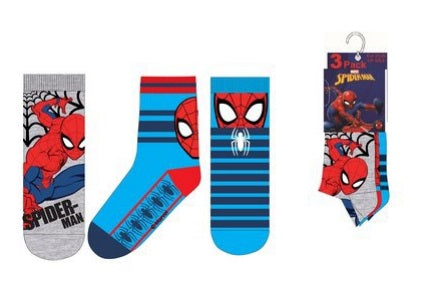 Sosete de baieti colorate Spiderman Marvel 2-10 ani-1