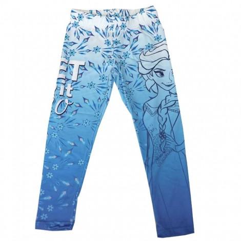 Colanti de fete albastri Frozen Disney 5-8 ani