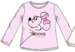 Pijama roz pentru copii cu imprimeu cu Minnie Disney-1
