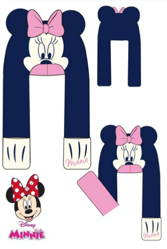 Caciula fete albastra Minnie Disney 0-4 ani-1