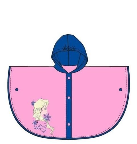 Pelerina roz de ploaie pentru copii Frozen Disney