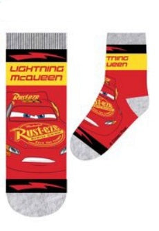 Sosete rosii pentru copii Cars 6 Disney