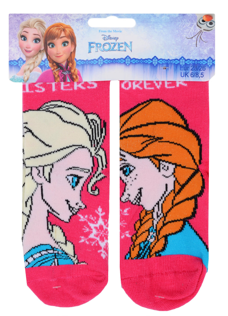 Sosete de copii multicolore Frozen Disney 2-10 ani