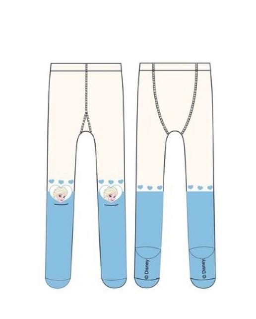 Colanti de bumbac Frozen Disney Alb 3-10 ani 98-140 cm