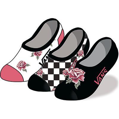ROSE CHECKERBOARD CANOODLE 1-6 3PK VN0A3NGK4481-1