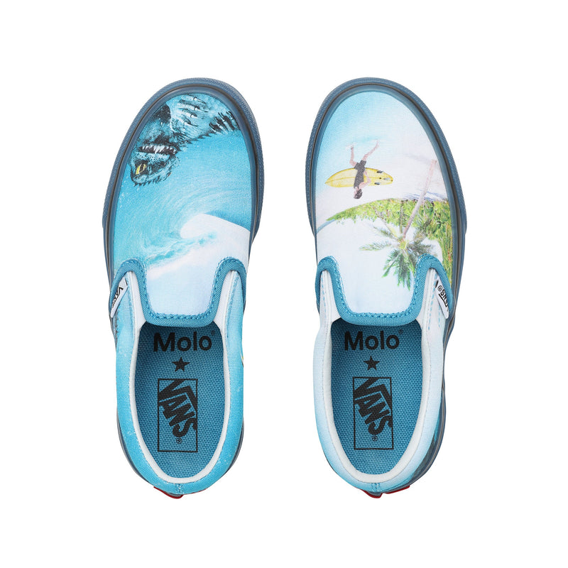 INCALTAMINTE FEMEI, BARBATI VANS Tenisi Copii Classic Slip-On (Molo) Sur Multicolor - vgeneration.ro