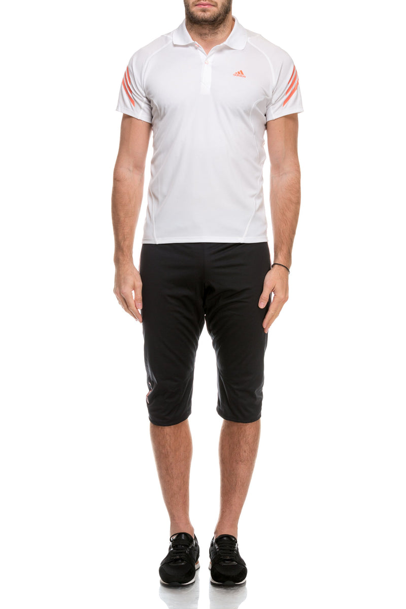 Tricou polo alb pentru barbati Adidas