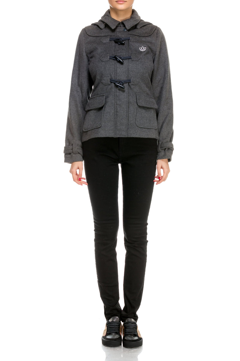 Jacheta gri Adidas Originals