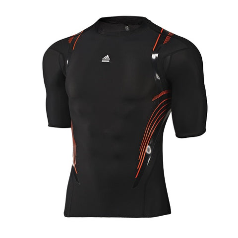 Tricou negru fit pentru barbati Adidas 