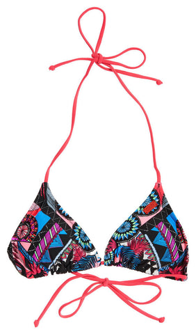 IMBRACAMINTE FEMEI SUPERDRY Articol De Plaja Aztec Craze Tri Bikini Top Multicolor - vgeneration.ro 
